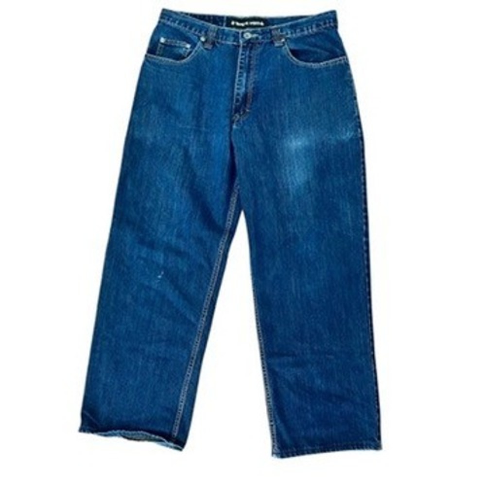 Brooklyn Xpress Mens Blue Denim‎ Jeans Size W36 L34 BX70 Collection